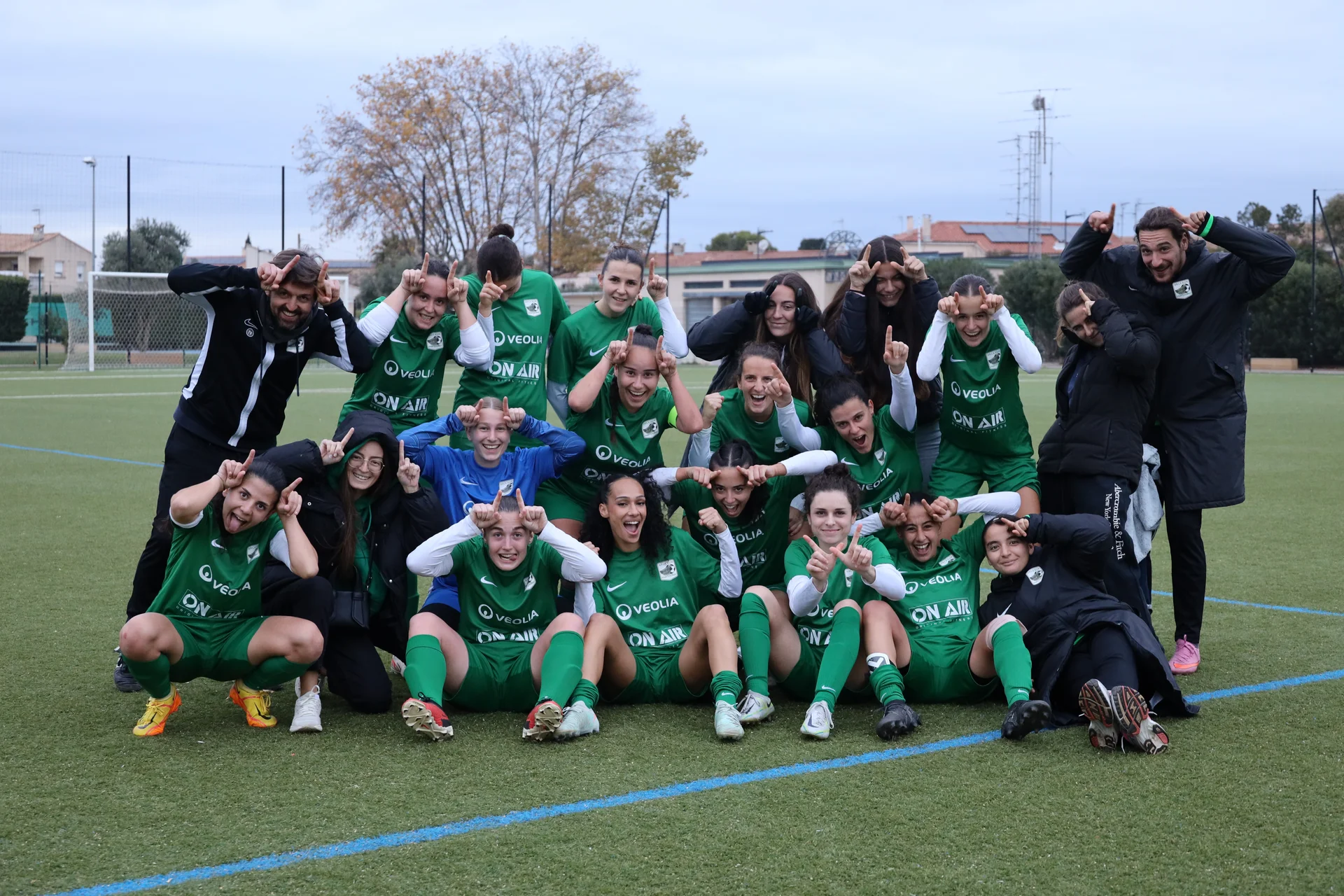 fc-arceaux-sf1-r3 Équipe Séniors Féminines 1 R2 FC Arceaux Montpellier